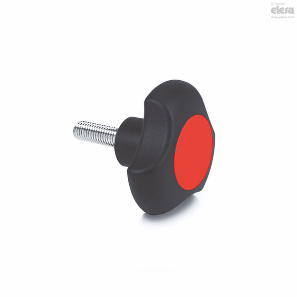 Elesa Threaded stud, VTT.32-C-p-M8x20-C6 VTT-C-p